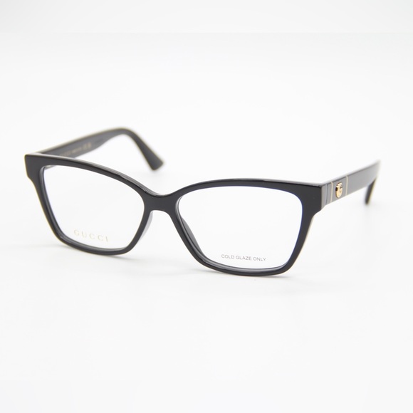 NEW GUCCI CAT-EYE EYEGLASSES GG0634O 001 BLACK GUCCI WOMEN'S EYEWEAR GG0634O - Picture 3 of 12